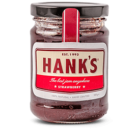 Hank's Strawberry Jam 285g