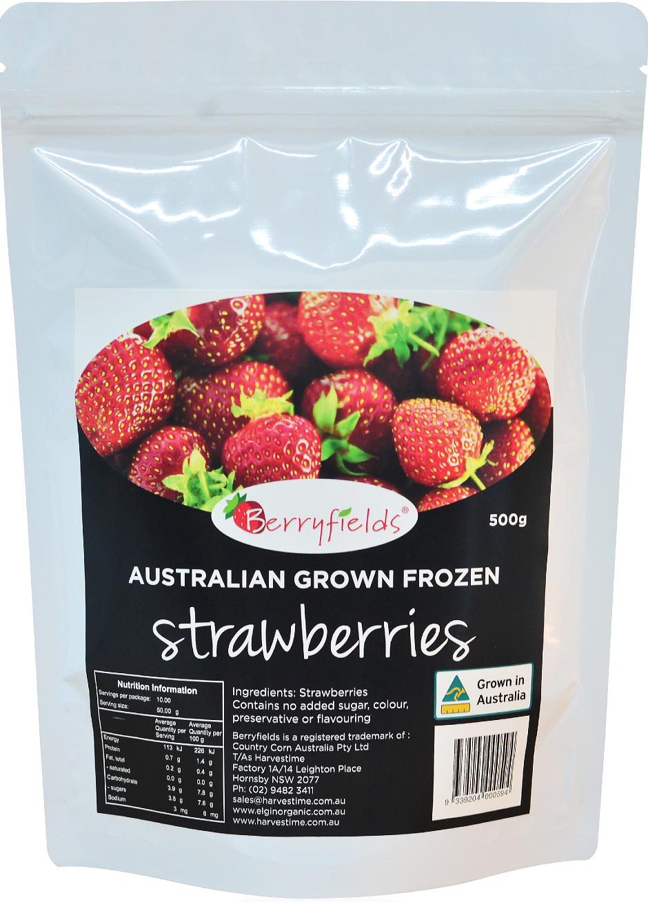 Berryfields Australian Strawberries 500g