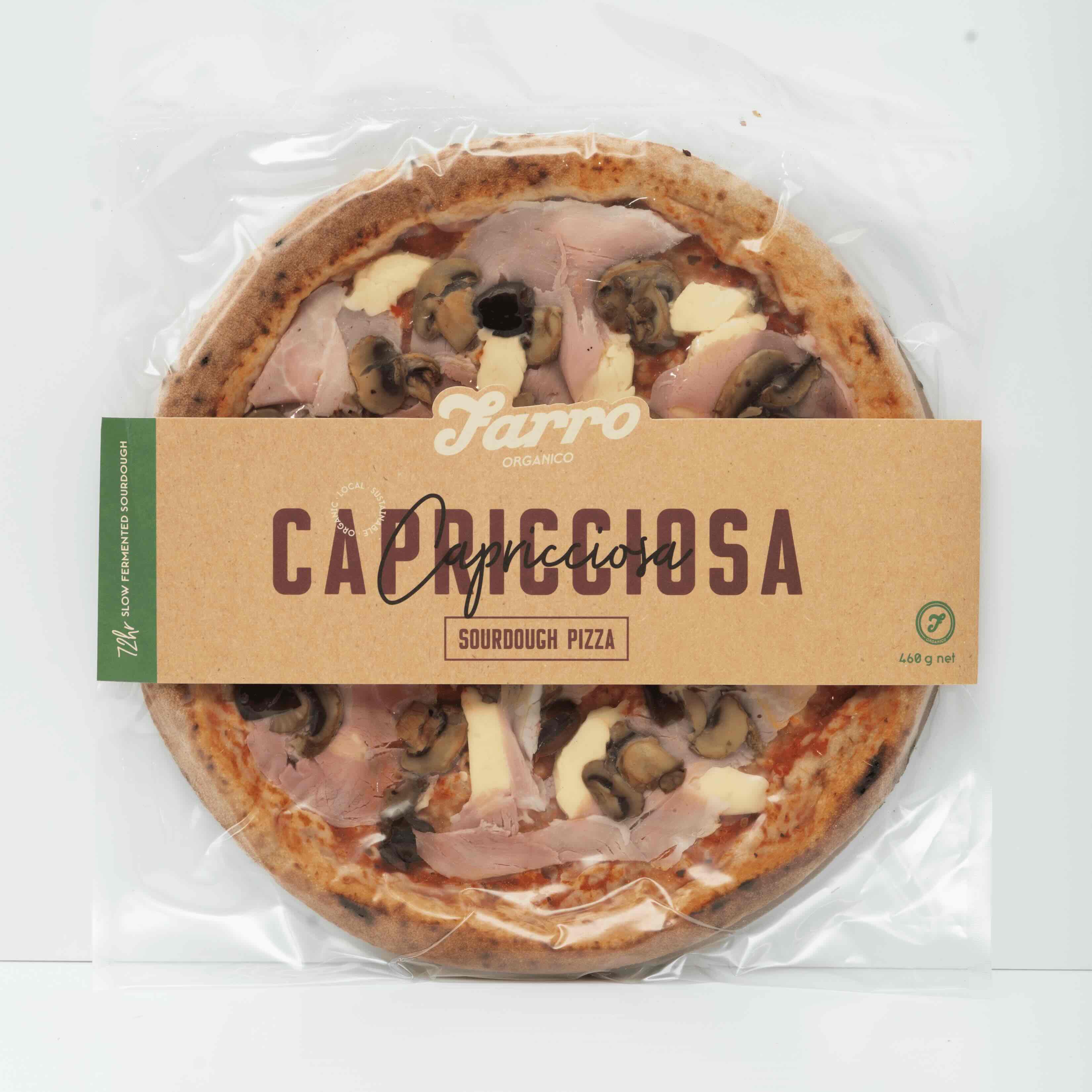 Organic Spelt Pizza Capricciosa 460G