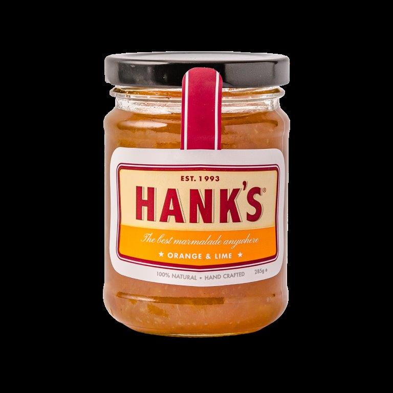 Hank's Orange and Lime Marmalade Jam 285g