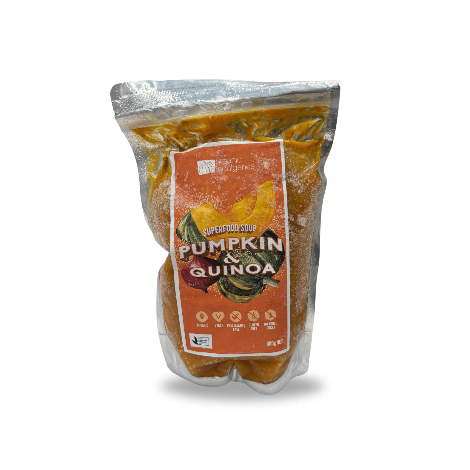 Organic Indulgence Pumpkin and Quinoa Soup 600g