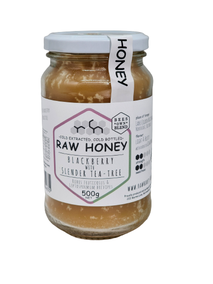 BLACKBERRY SLENDER TEA TREE 500g HONEY