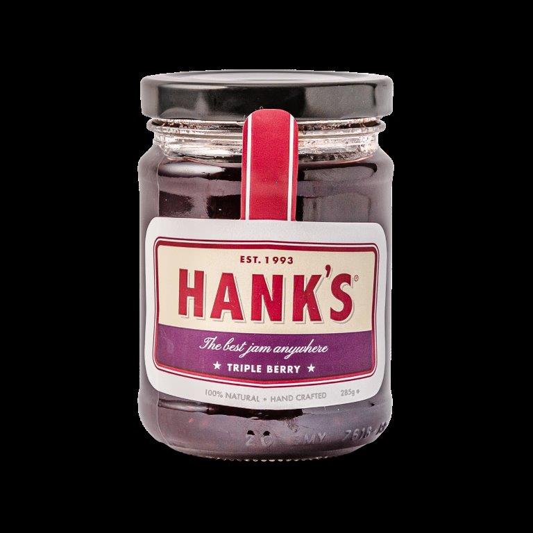Hank's Tripleberry Jam 285g