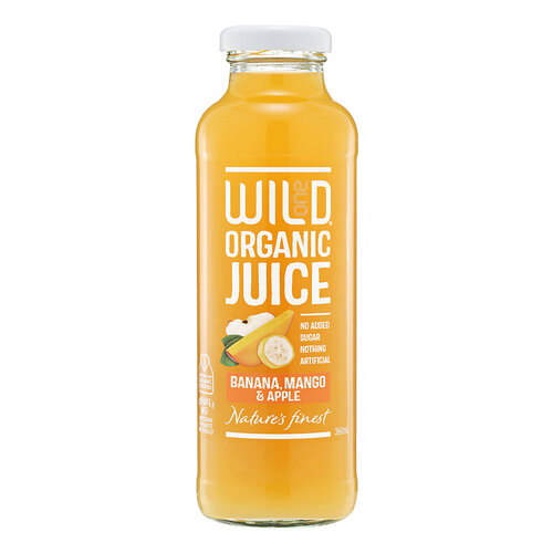 Organic Banana, Mango and Apple Juice - 360ml
